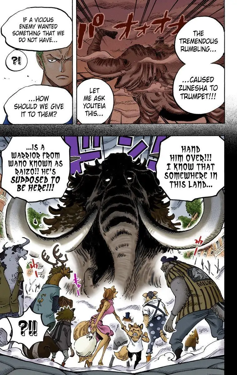 One Piece Digital Colored Chapter 807 image 22